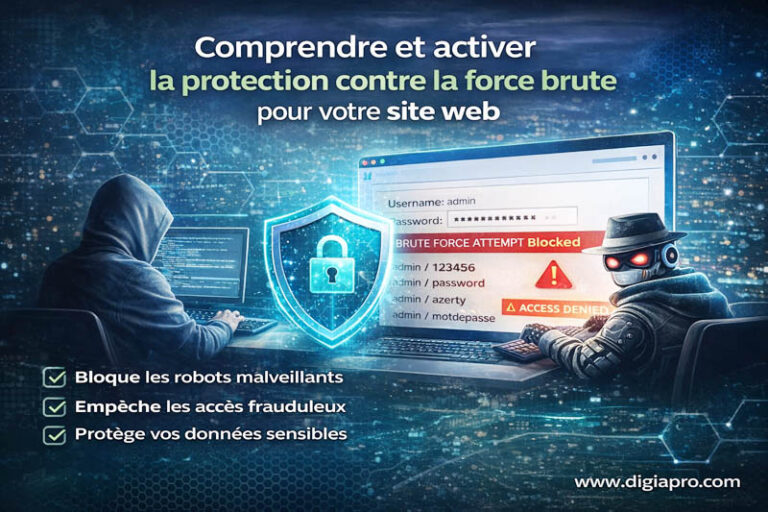 Comprendre comment fonctionne la protection contre la force brute pour votre site web
